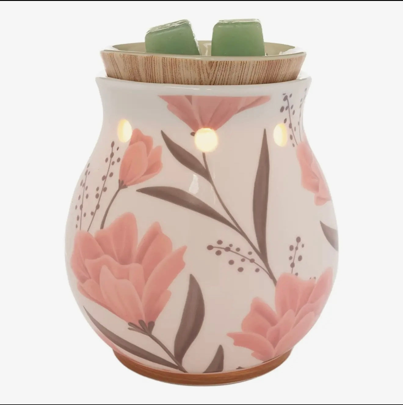 Floral wax warmer