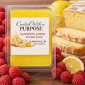 Raspberry Lemon Pound Cake